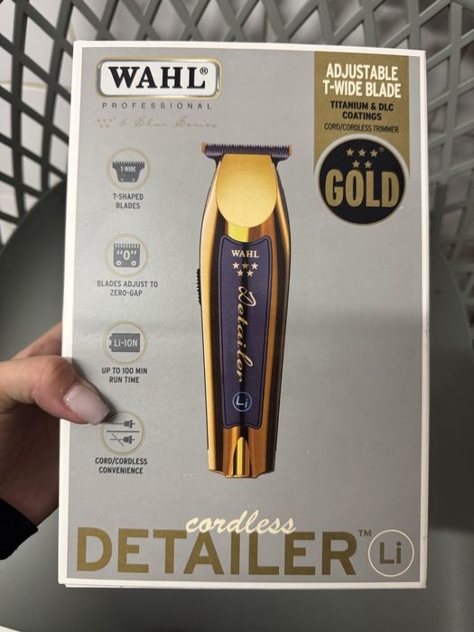 Maquina wahl acabamento