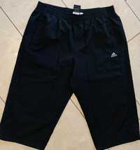 Adidas Climalite spodenki, joggery za kolano czarne XL extra stan