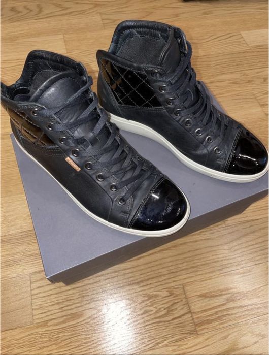 Женские кожаные кеды Ecco 37