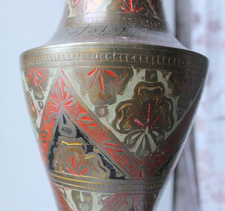 Продам вазу Индия, латунь, эмали, к.60-х г.г. (Киев)