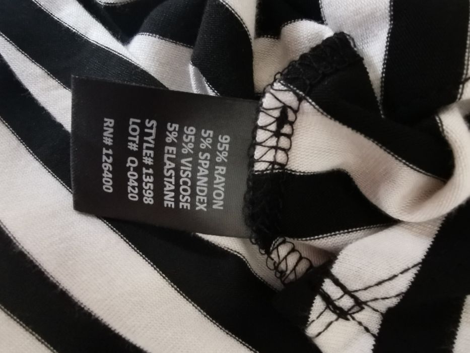 Sukienka / Tunika w Paski Wiskoza L