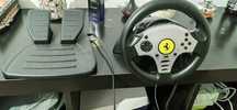 Volante com pedais Ferrari pc