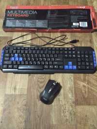 Комплект ігрова клавіатура Havit HV-KB327 + Мишка Havit HV-MS919GT.