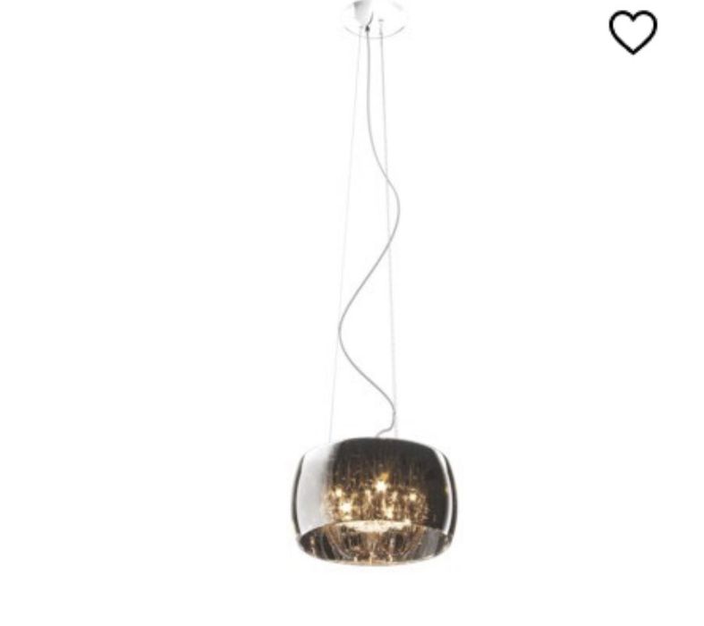 Lampa wisząca Crystal śr. 26cm 2 szt.