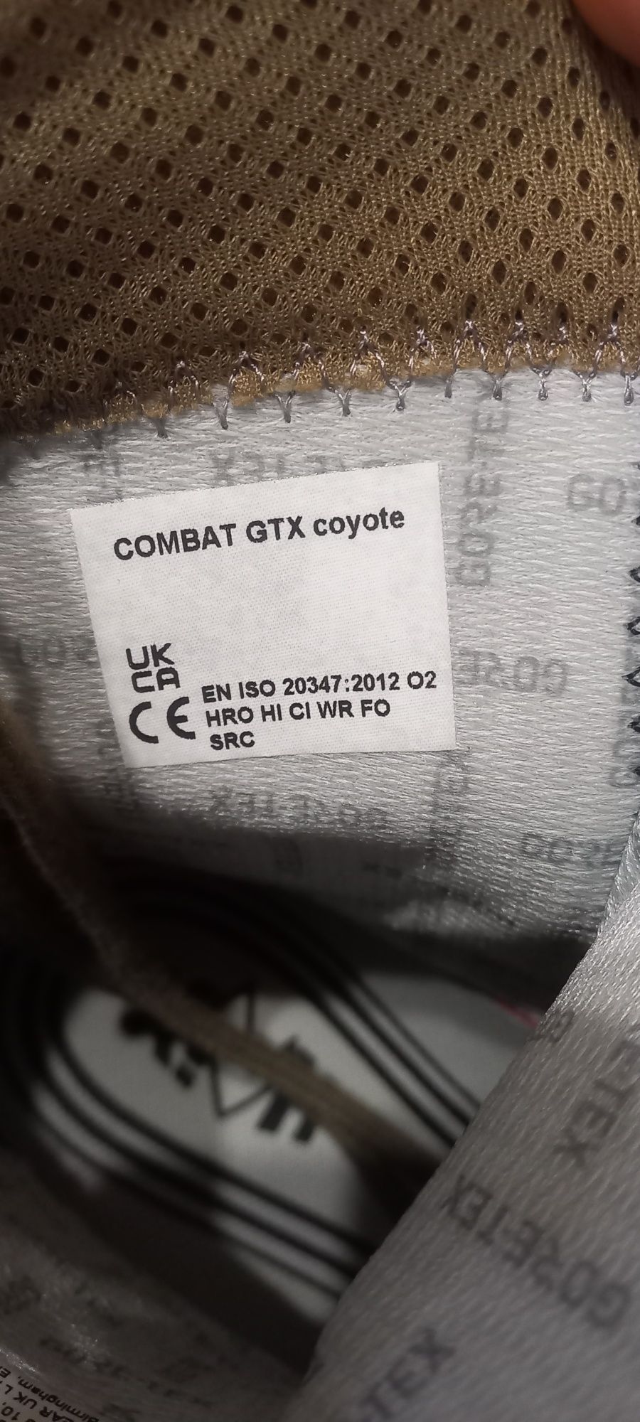 Продам берци Haix combat gtx coyote 43р.