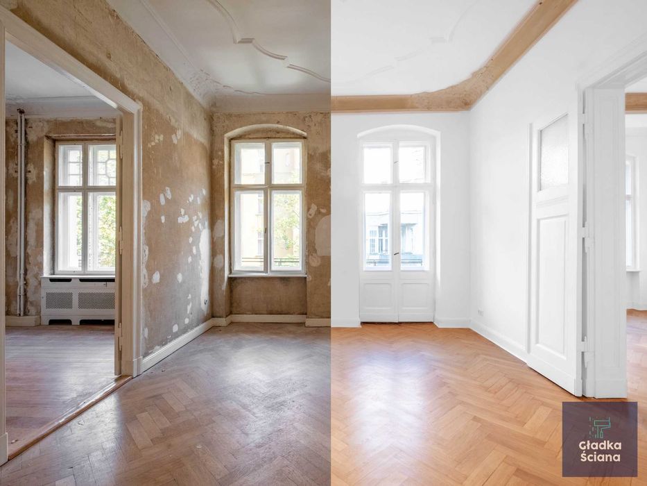 Szpachlowanie Gładzie Malowanie | Idealne Ściany | Gdańsk / Trójmiasto