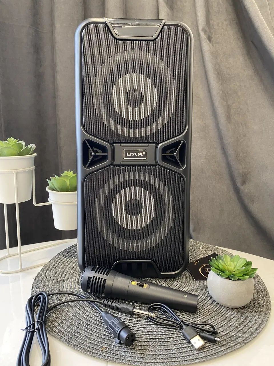 Колонка музична портативна з Bluetooth BKK B86