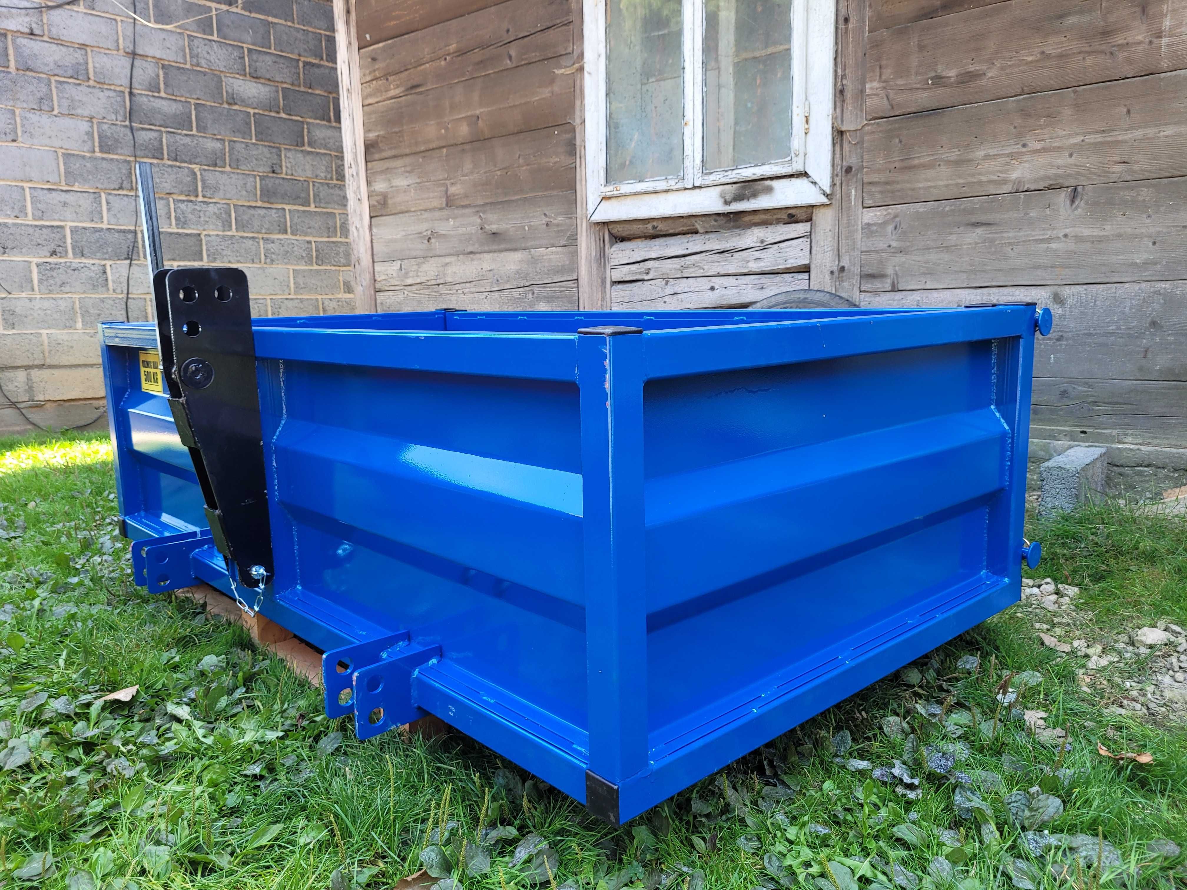 Skrzynia transportowa na tył ciągnika/ MINI traktorka Paczka ładunkowa