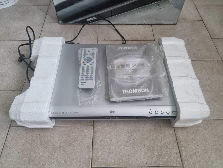 Nowy Odtwarzacz DVD Thomson DTH 212 Digital Video Disc Player mp3 Kino