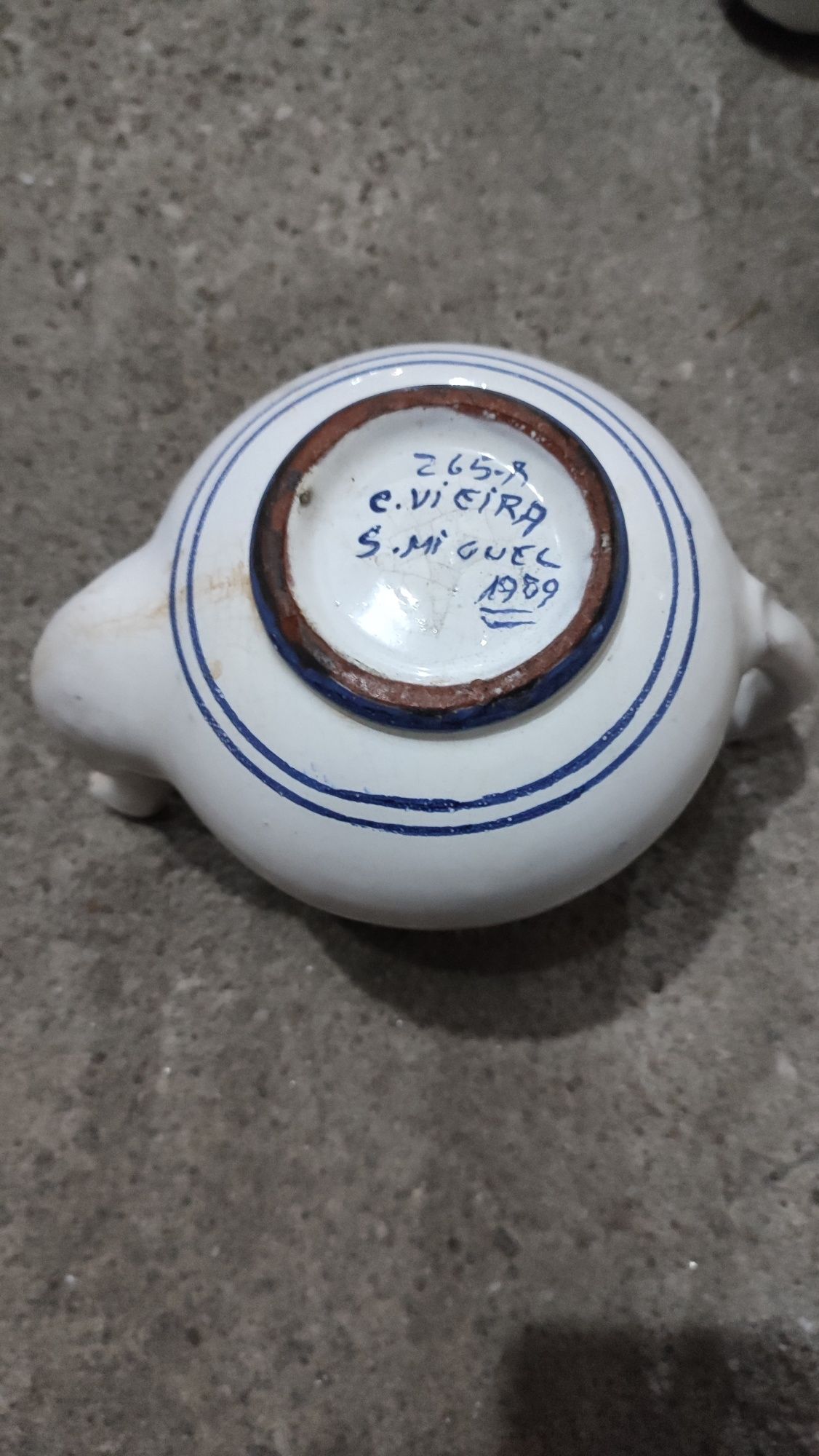 Serviço de chá pintado à mão