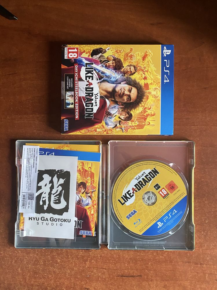 Yakuza Like a Dragon Steelcase Edition