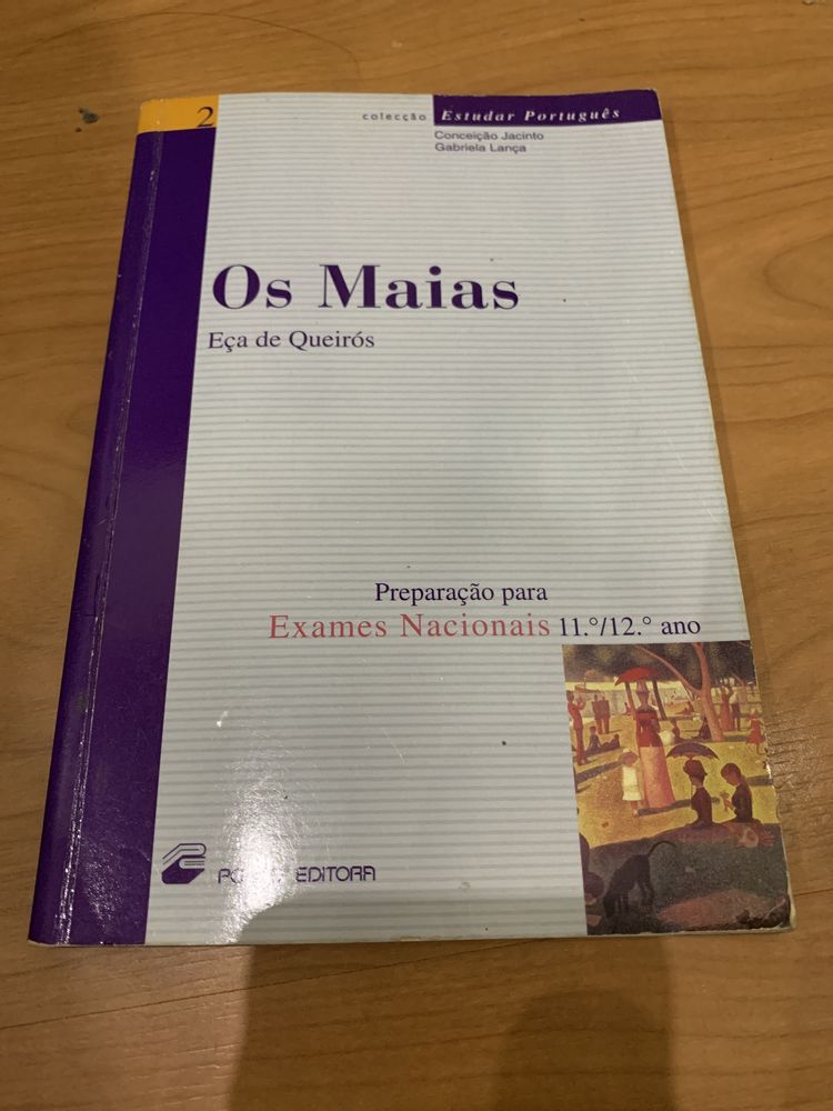 Livro Os Maias - Preparação para exame nacional 11 - 12 ano