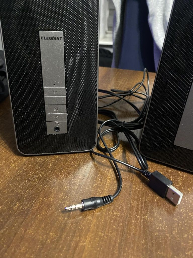 Zestaw głośników 2.0 ELEGIANT SR300 10 W czarny