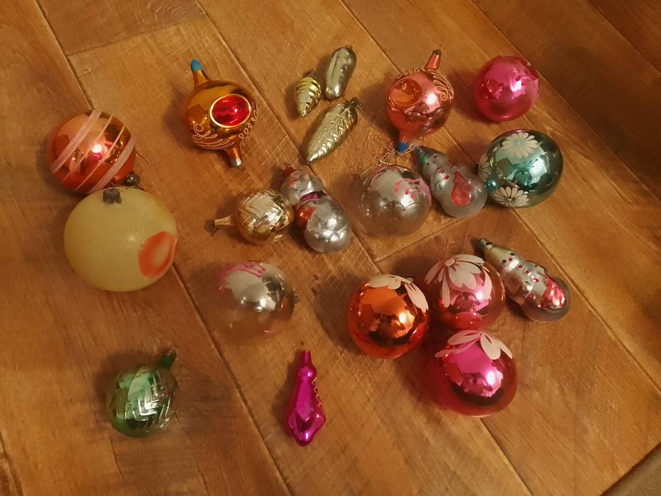 Елочные игрушки СССР
