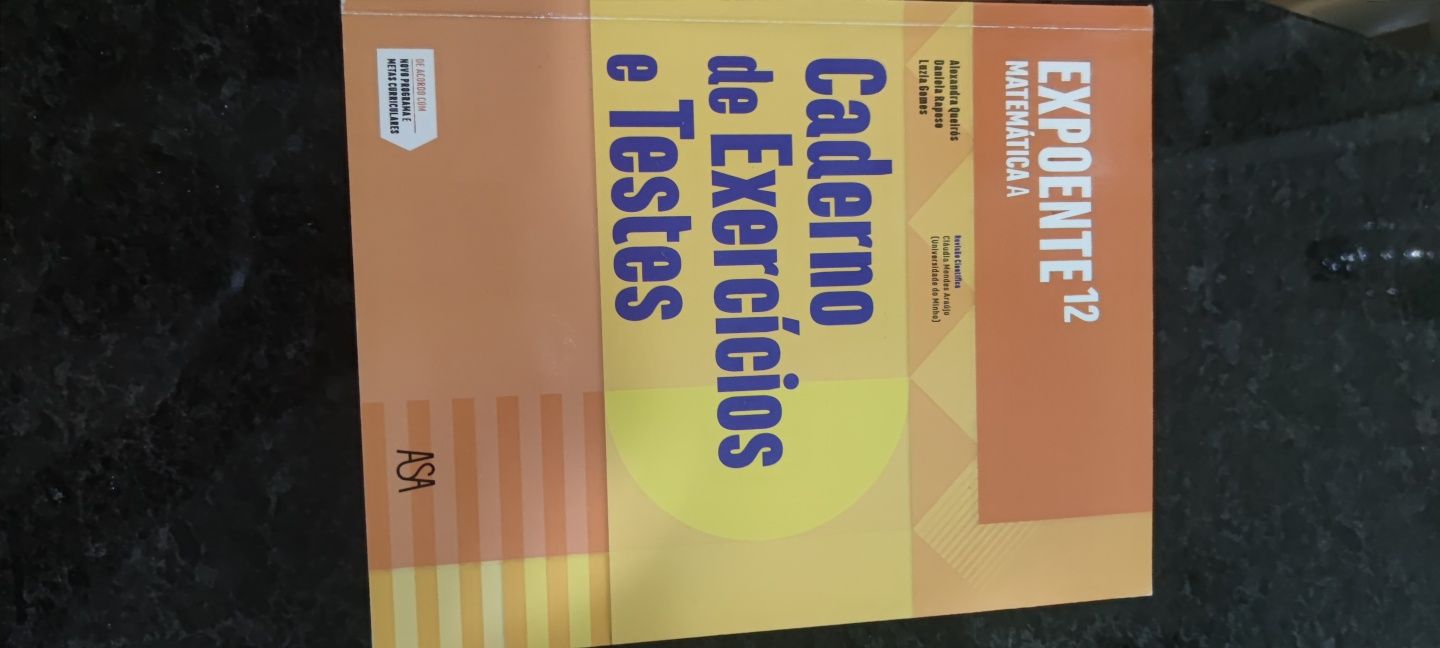 Livros de Matemática A 12 ano