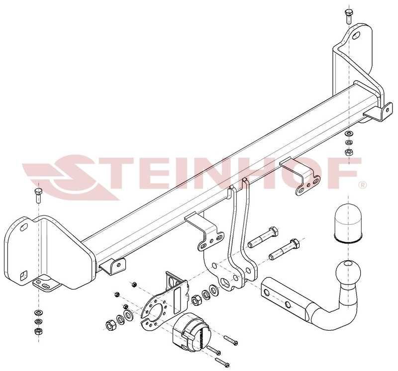 HAK HOLOWNICZY + Moduł 7p do BMW Seria 3 G20 Sedan G21 Touring P