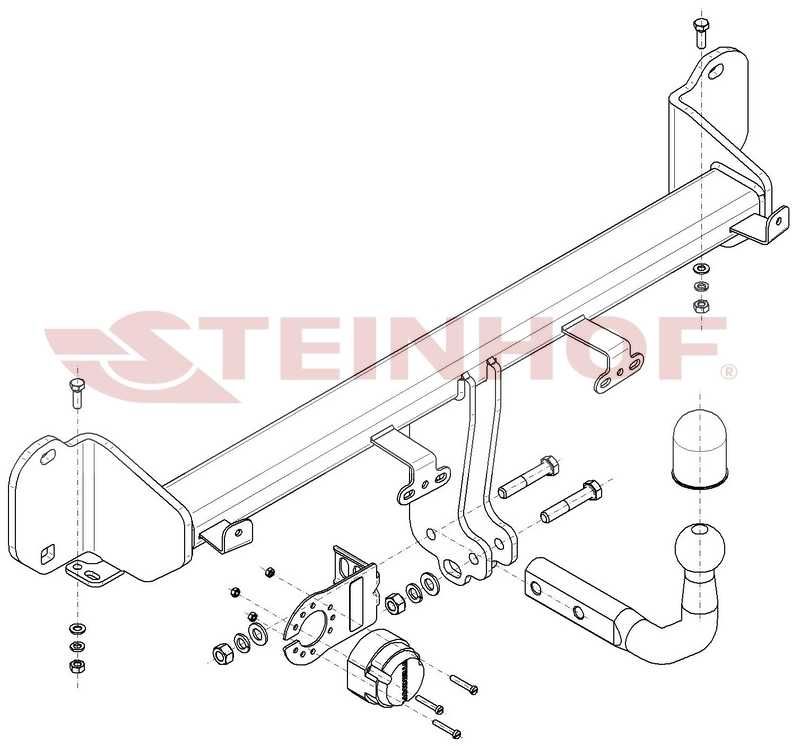 HAK HOLOWNICZY + Moduł 7p do BMW Seria 3 G20 Sedan G21 Touring