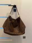 vintage duża torebka louis vuitton