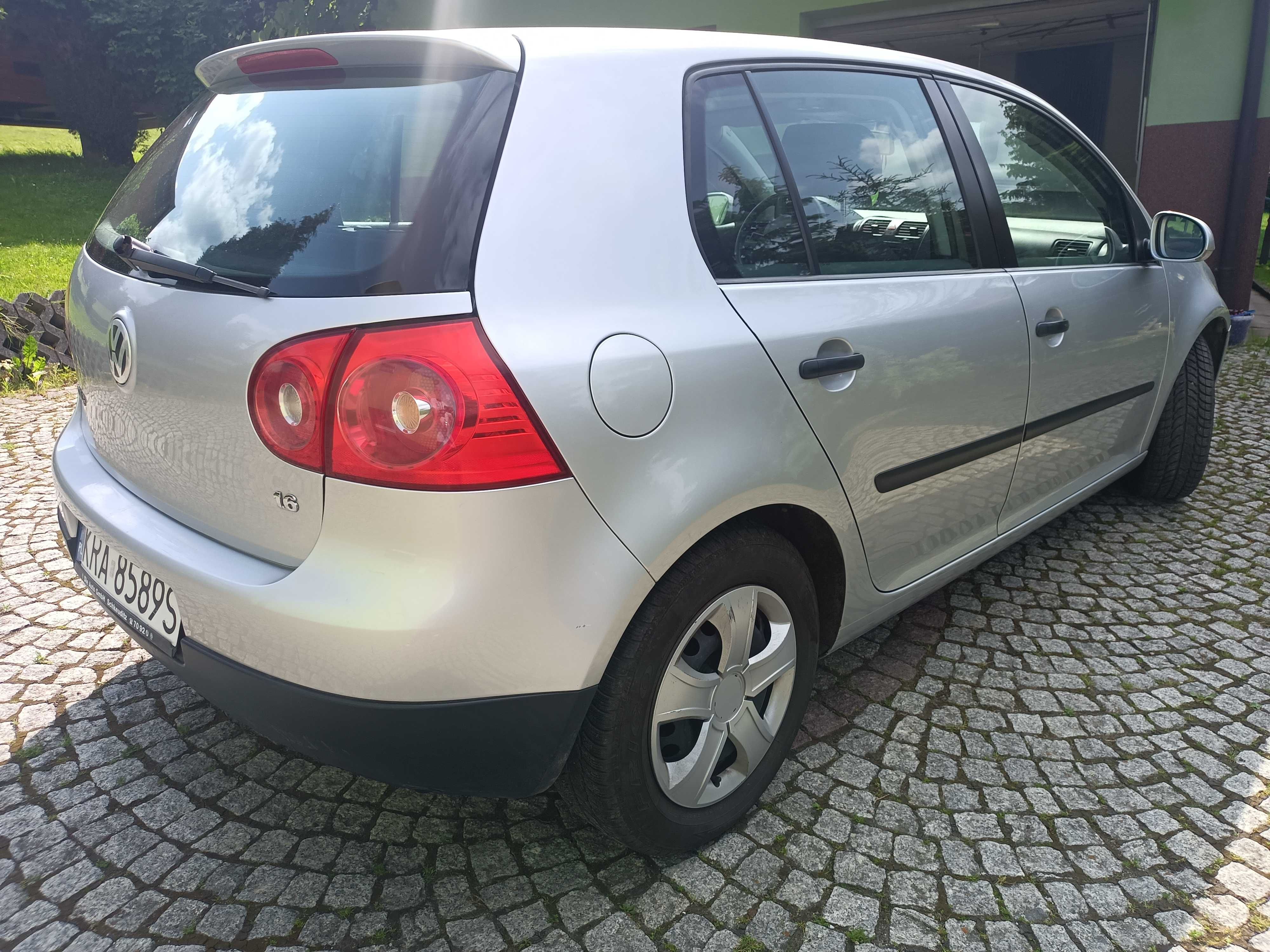 GolfV 1.6 102 KM MPI+gaz, zadbany, garażowany