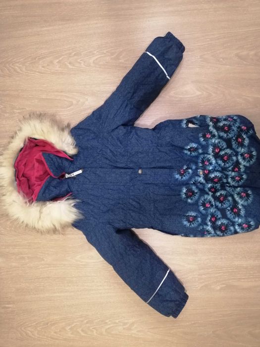 Куртка зимняя Lenne девочка, рост 122 см