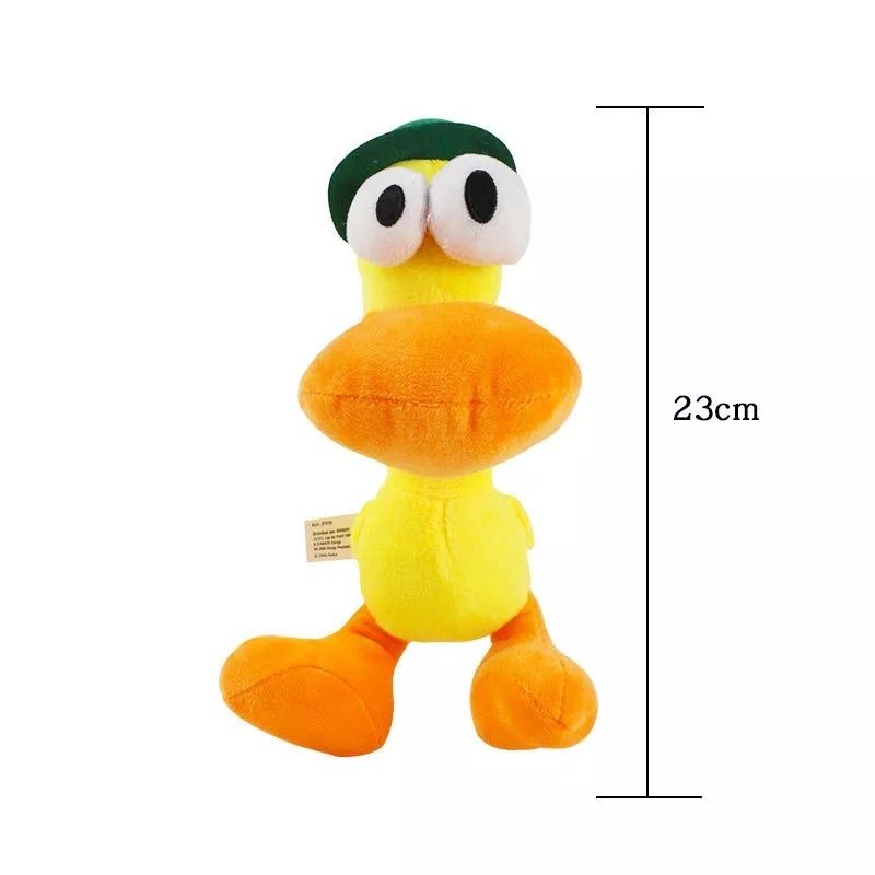 Conjunto 6 peluches: Pocoyo, Pato e Elly, e amigos. NOVOS