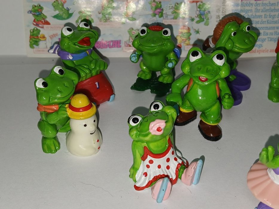 Seria Żabki kinder niespodzianka 1993 rok