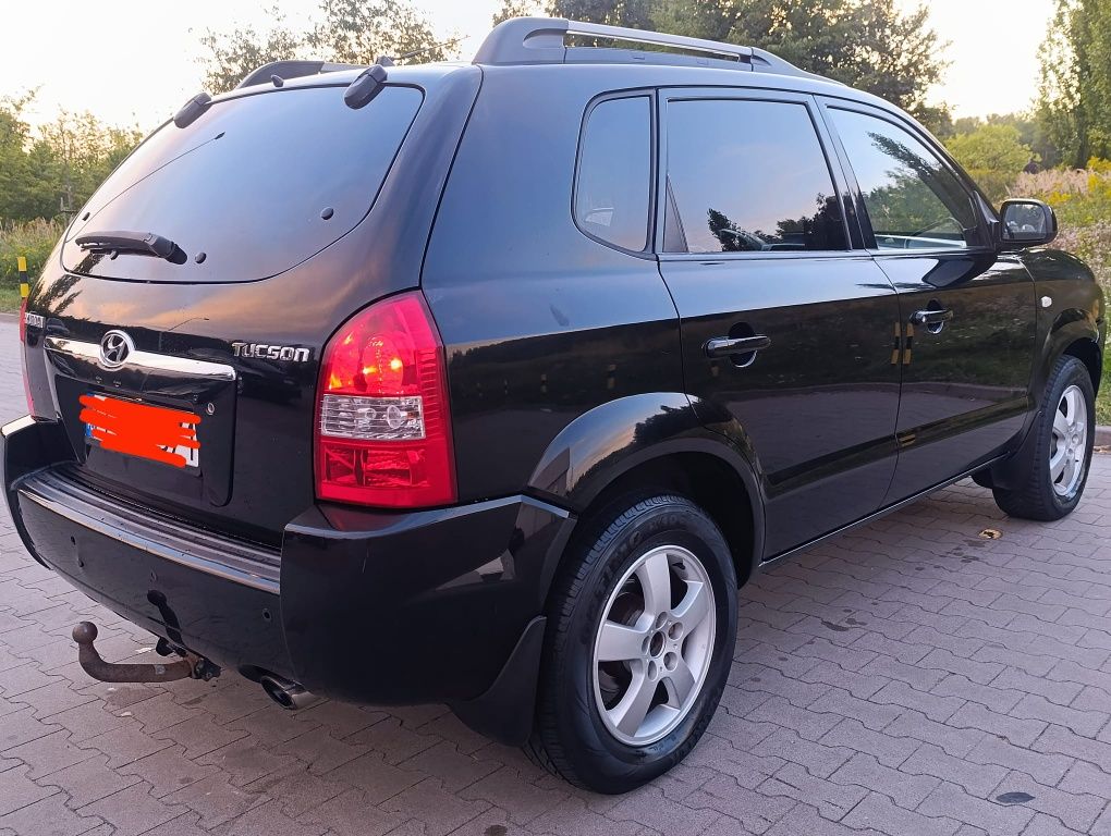 Hyundai Tucson*2007 Rok*2.0 B+G*Skóra*Klima Sprawna*Bez Rdzy*