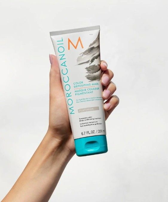 Moroccanoil Koloryzująca Maska do Włosów Platinum Pielęgnuje 200ml