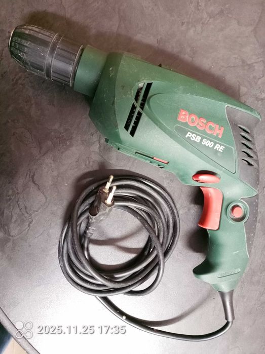 wiertarka BOSCH PSB 500RE tanio