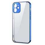 Joyroom cienkie przezroczyste etui z ramką do iPhone 12 Pro Max