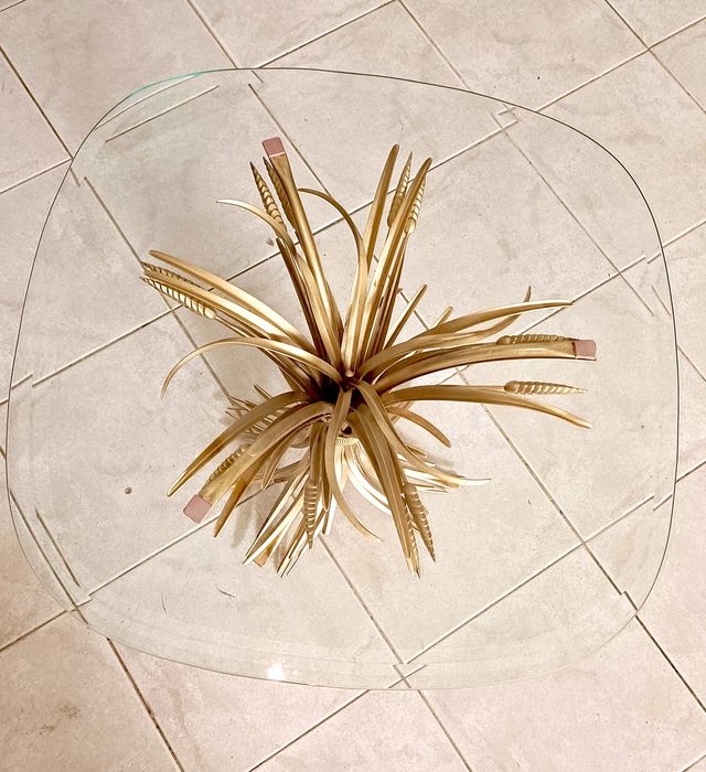 Mesinha da sala de vidro