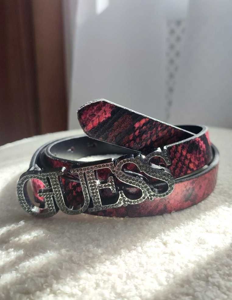 Ремінь стильний брендовий guess