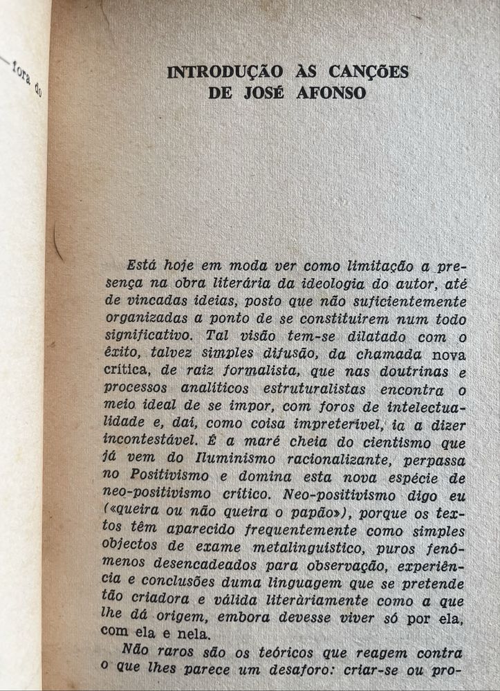 José (Zeca) Afonso - Cantar de Novo