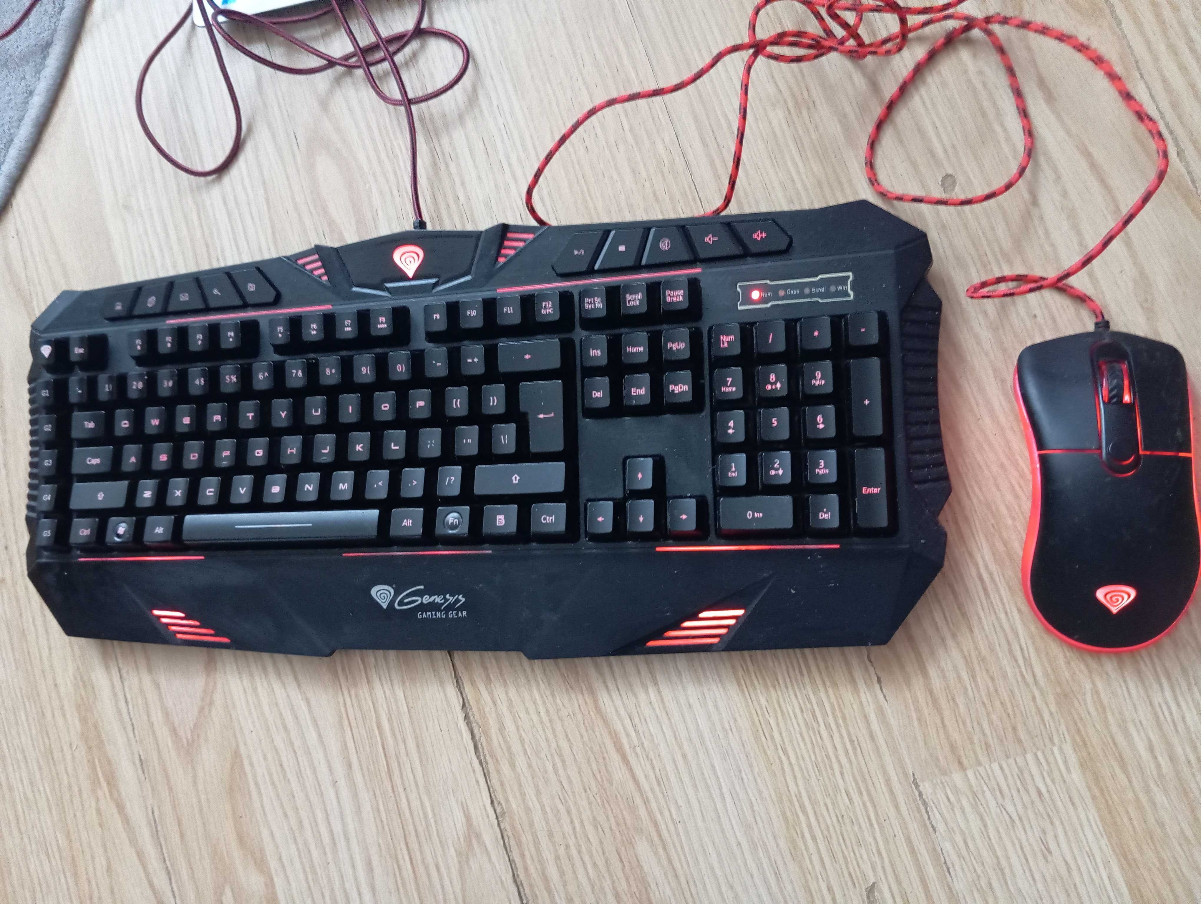 Klawiatura i mysz Genesis gratis monitor Philips
