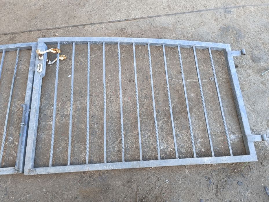 Brama stalowa ocynkowana