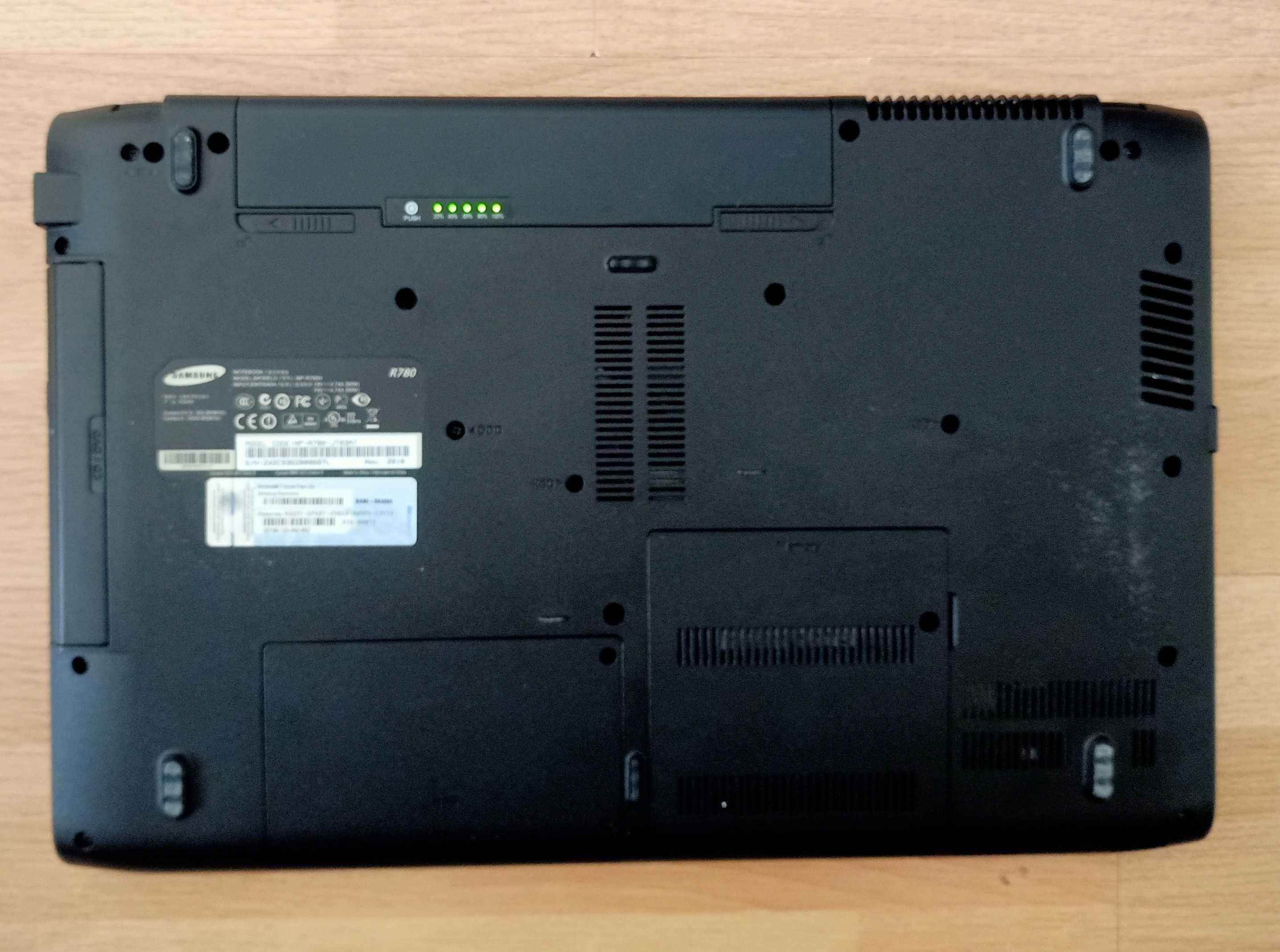 Samsung R780 - i5 -SSD -17 cali