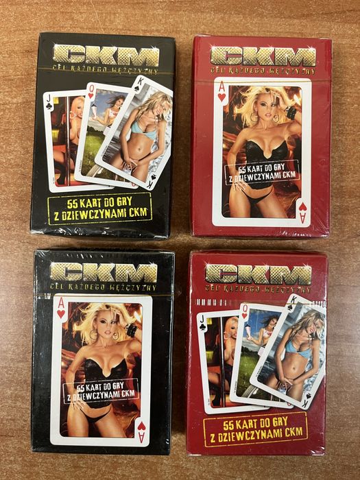 Talia 55 kart do gry CKM nowe