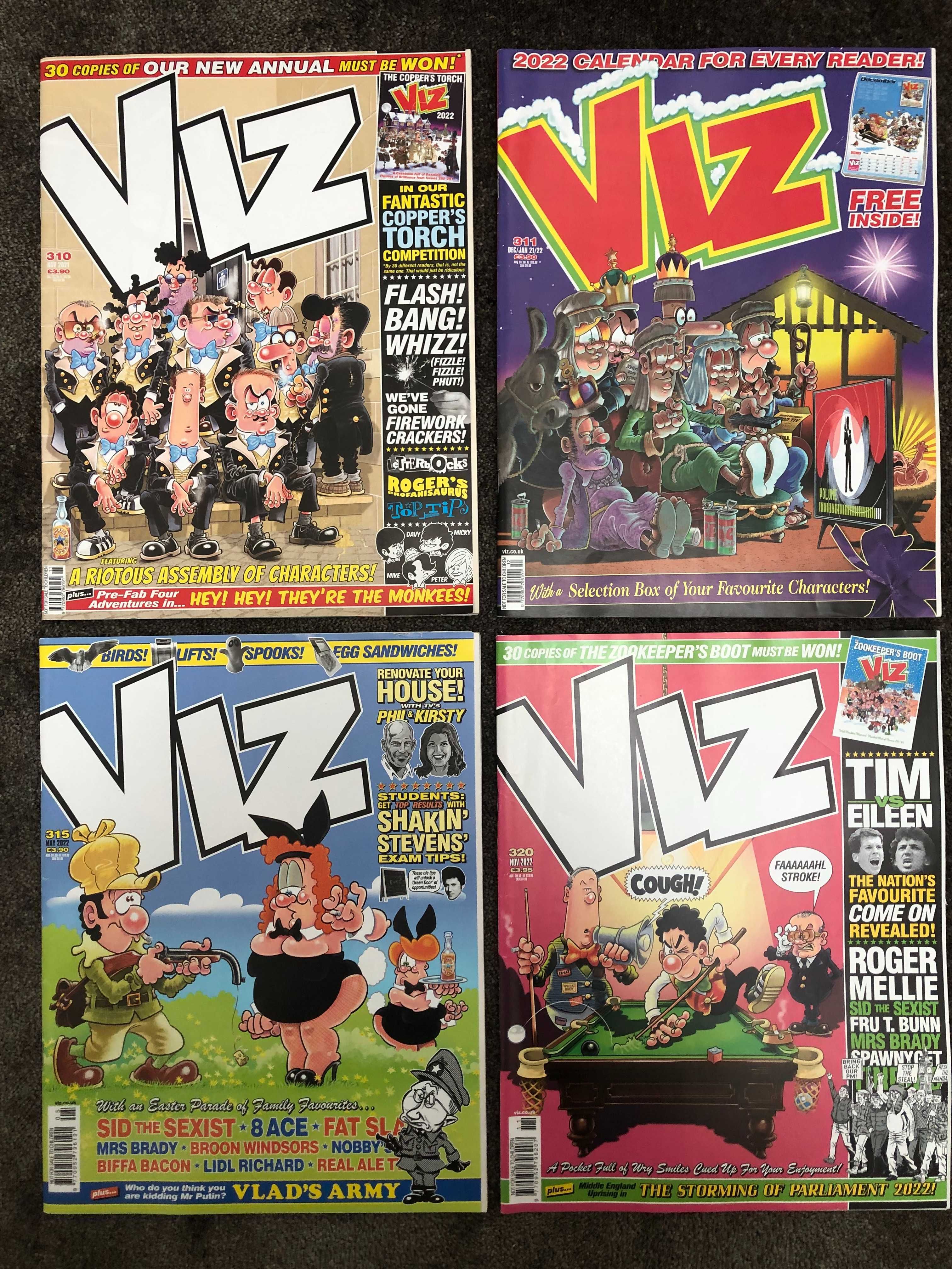 Revistas VIZ Edição Inglesa