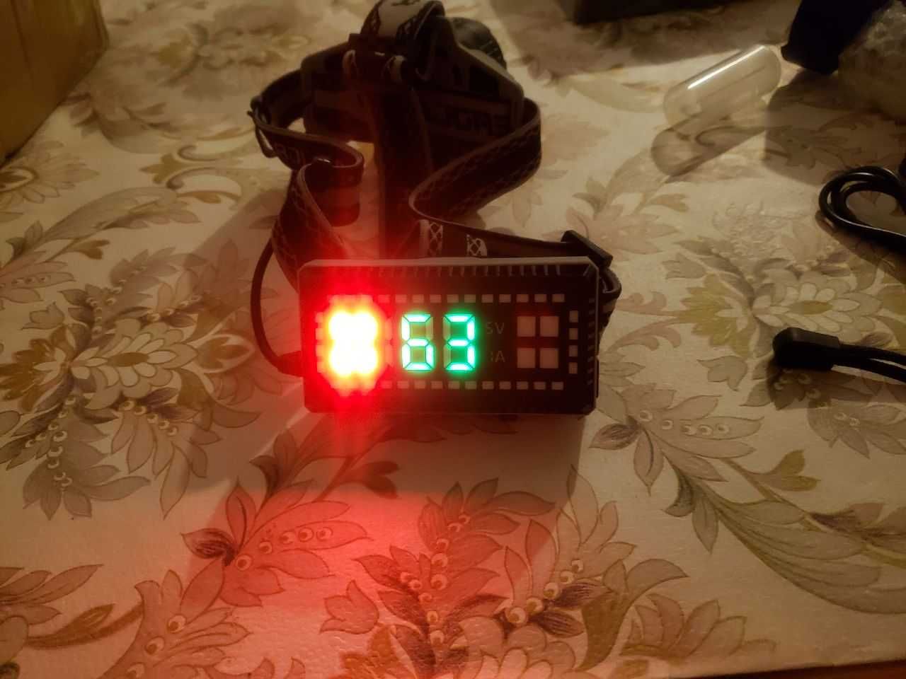 Тактичний налобний ліхтарик XHP180 5000 люмен