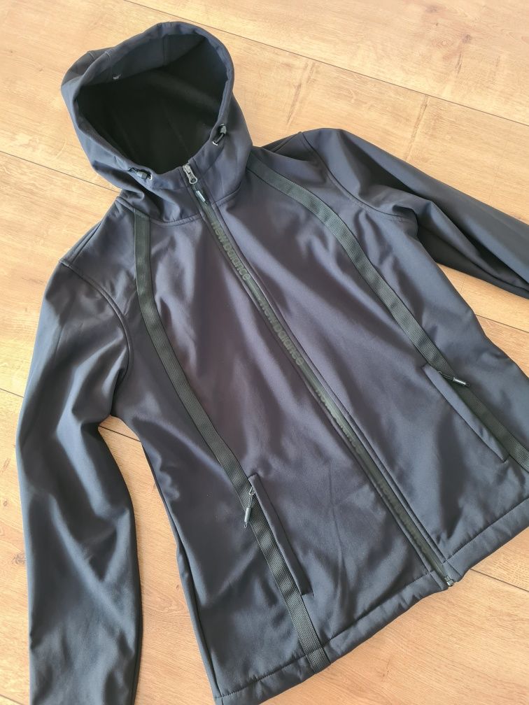 Kurtka Softshell New Balance,  r. L z kapturem,  czarna