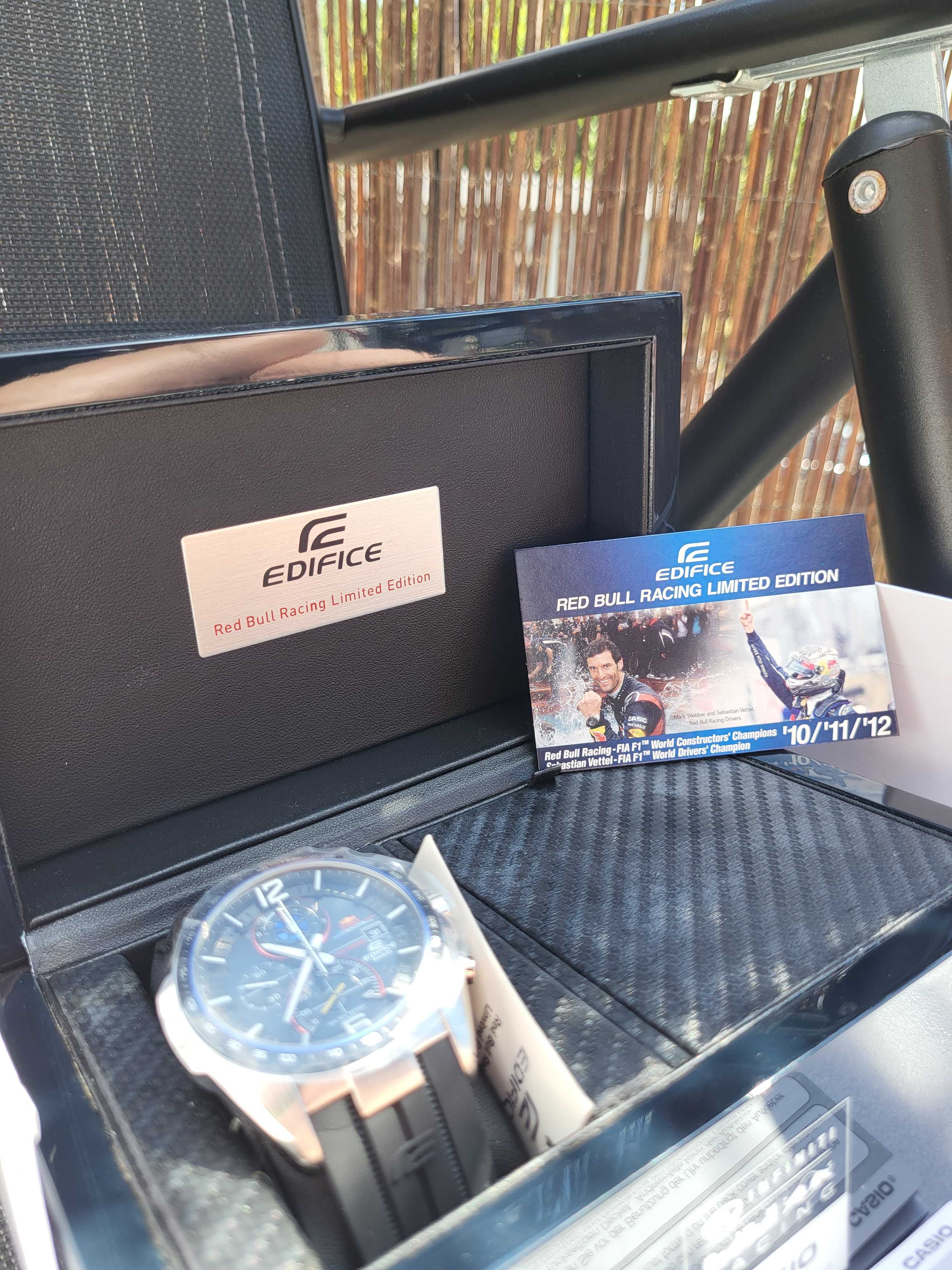 Zegarek męski Casio Edifice Red Bull EFR-528RBP-1AUER -