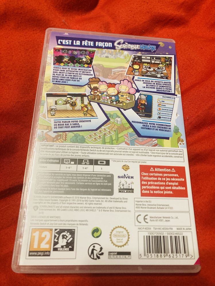 Scribblenauts Showdown Nintendo Switch NS
