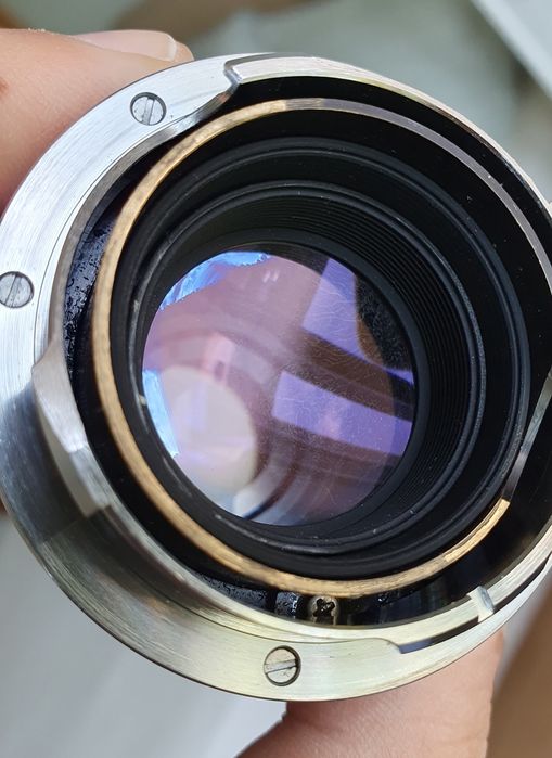 Leica Elmar-C 90mm f/4 com fungos