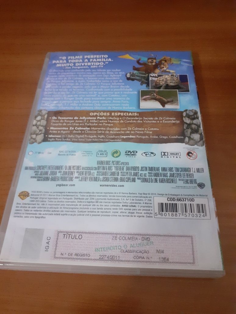 DVD: Zé Colmeia (2010)