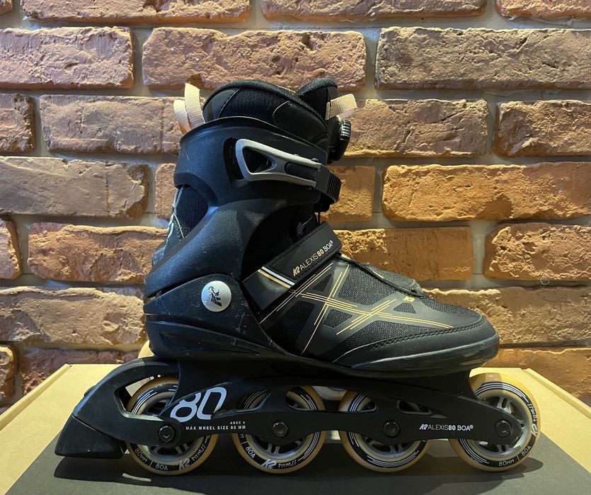 Rolki K2 Alexis 80 BOA rozm. 40 Super Stan !