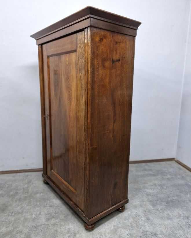 Wyjątkowa Dębowa Szafa Biedermeier 9 AntykiMarki.pl