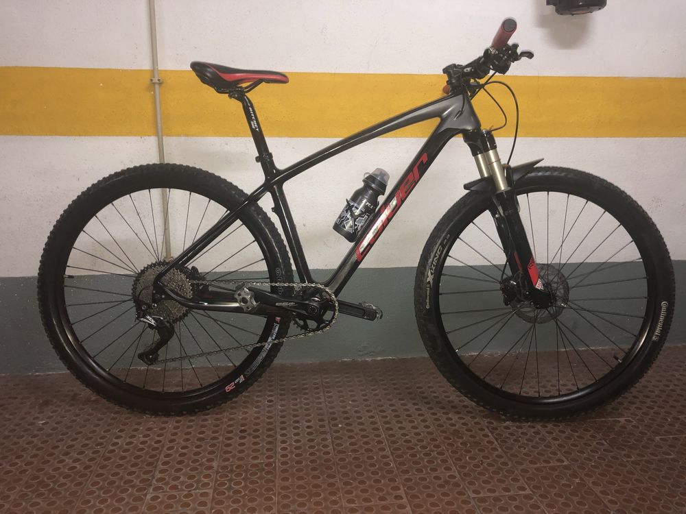 Bicicleta coluer em carbono roda 29