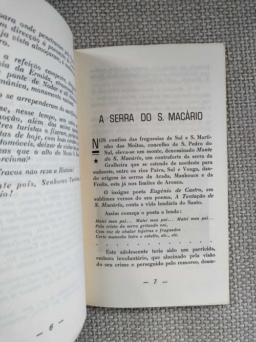 A Serra do S. Macário em S. Pedro do Sul
