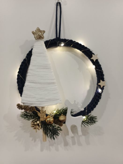 Wianek dekoracja świąteczna