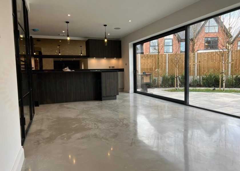 Beton polerowany w domu, mieszkaniu, garażu lub hali. Olsztyn!